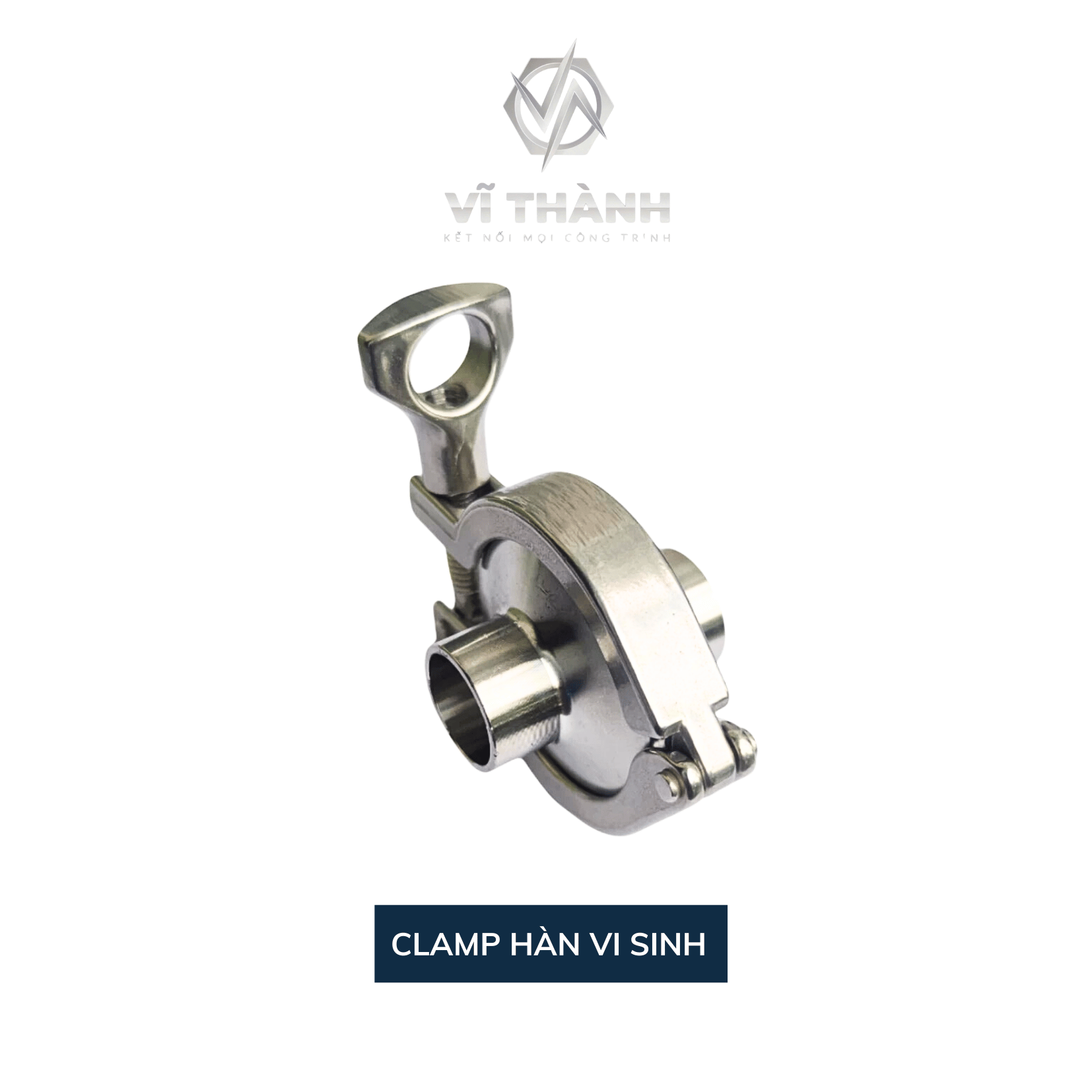 Mặt Clamp Hàn Inox Vi Sinh 304, 316L-1 - Ảnh 3