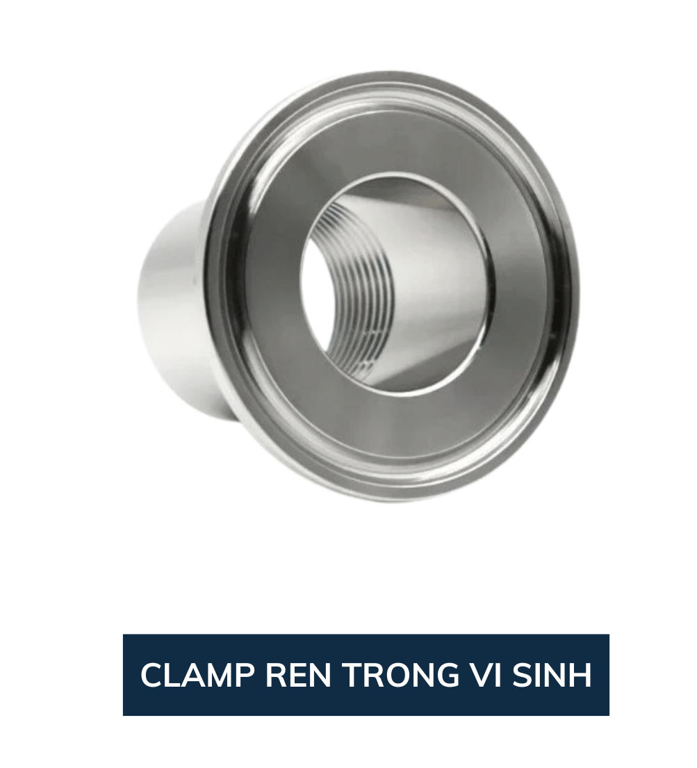 Mặt Clamp Ren Trong Vi Sinh 304, 316L-1 - Ảnh 3