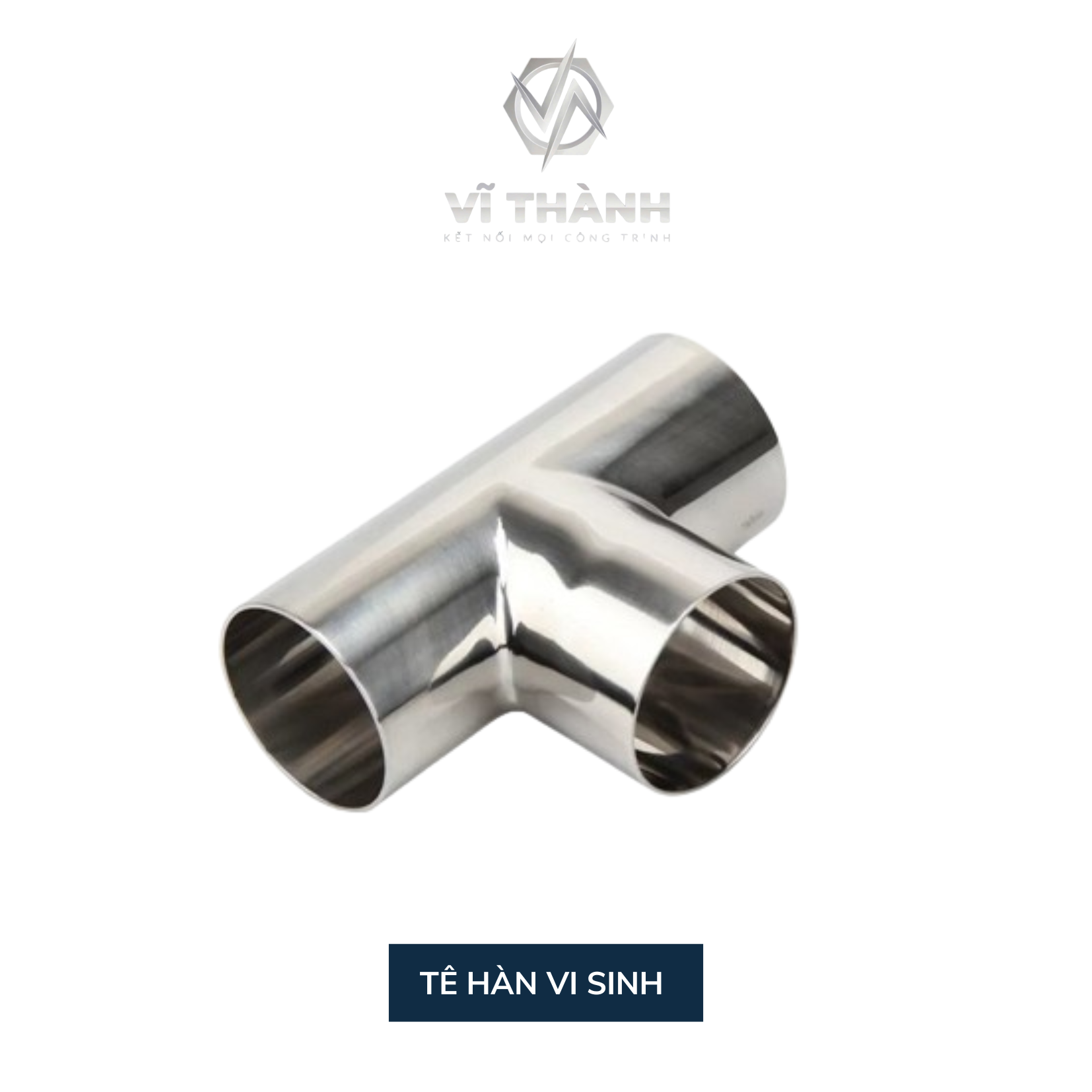 Tê Hàn Inox 304/316L Vi Sinh-1 - Ảnh 2