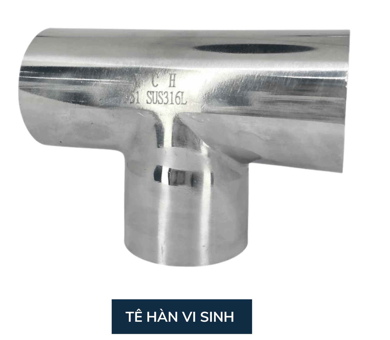 Tê Hàn Inox 304/316L Vi Sinh-1